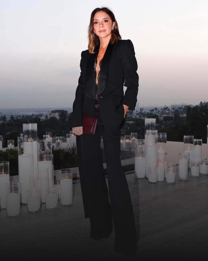 Victoria Beckham at a Vogue Candles event in Los Angeles